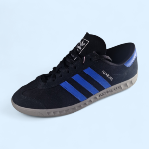 Adidas Orginals Hamburg - schwarz/blau - Size 44 - schwarz/blau