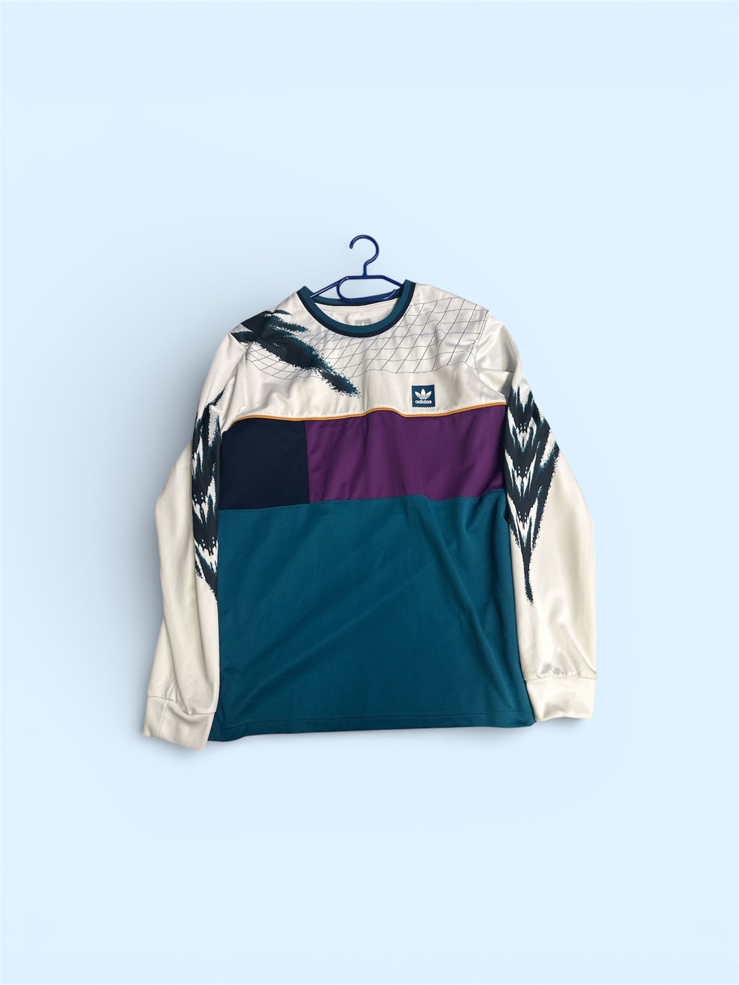 Adidas Orginals Vintage Skateboearding Tennis Jersey - Size L