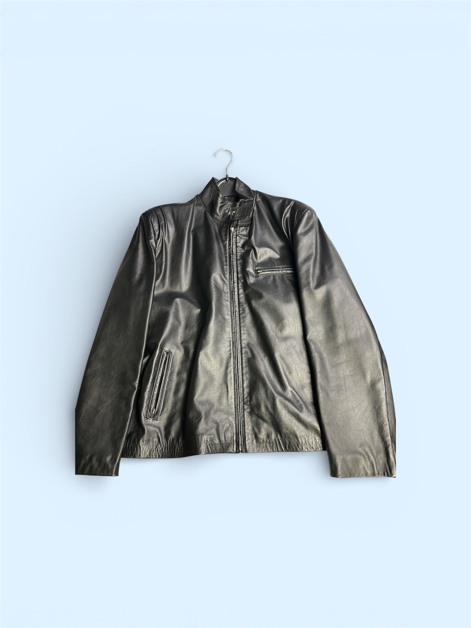 Lederjacke Size L
